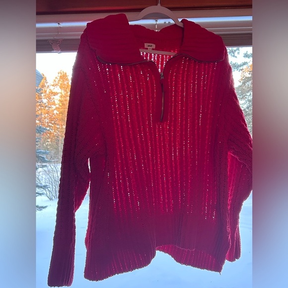 Aerie Sweater cozy cute summer size Large women’s - Picture 6 of 6